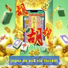 jogos de ps3 via torrent